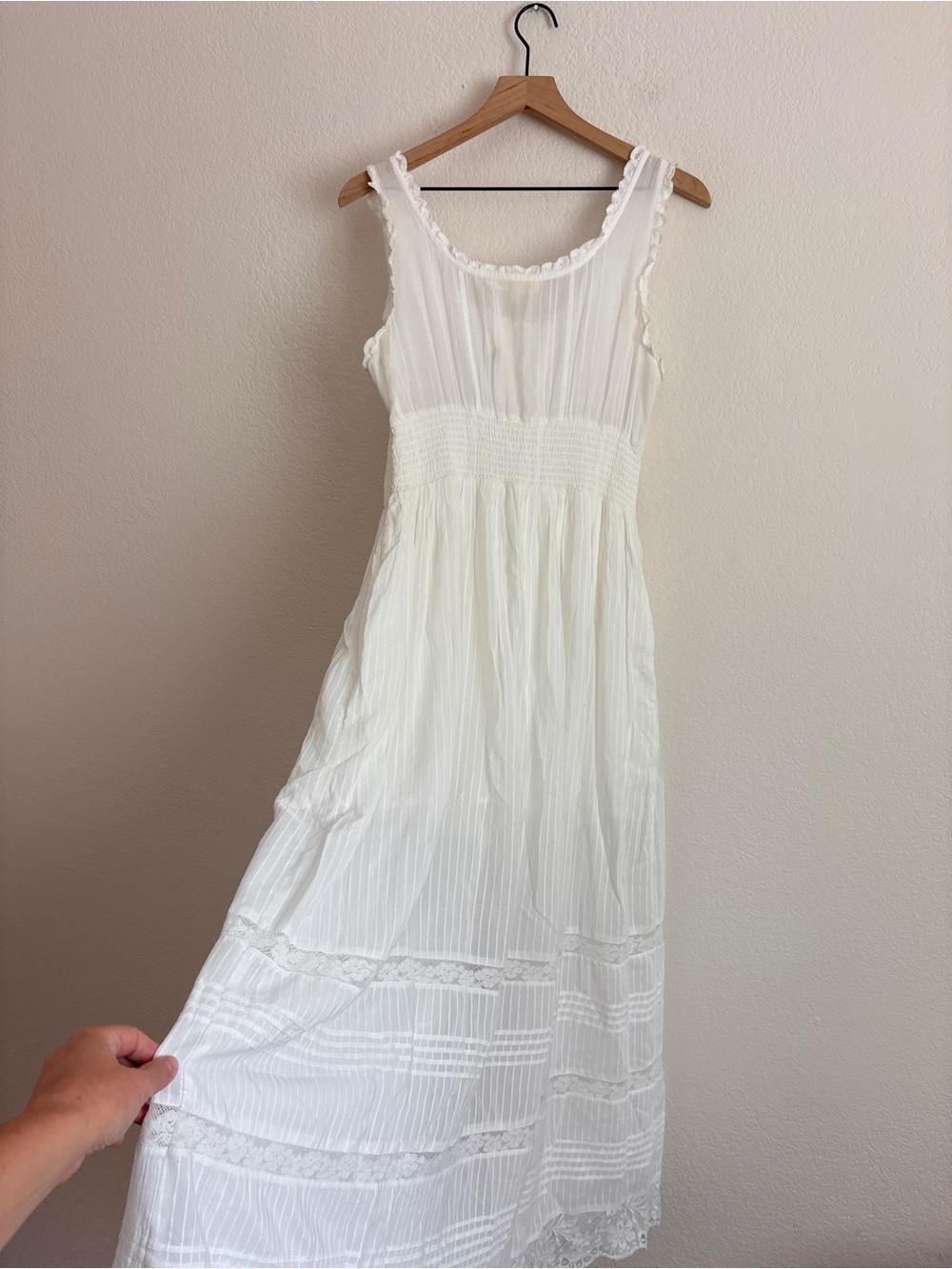 LoveShackFancy Santelle Lace Dress Coastal Cowgirl Cottagecore - Picture 14 of 16